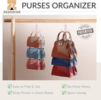 ZEDODIER Purse Hanger Organizer - Image 2