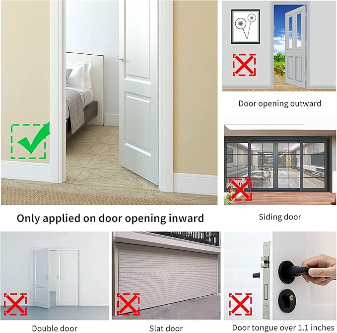 Rerishom Portable Door Lock Extra Lock - Image 5
