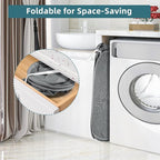 2 Pcs Collapsible Laundry Baskets, Tear Proof Pop Up Hamper - Image 5