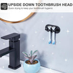 Electric Toothbrush Head Holder, Toothbrush Holders Wall Mounted, Adhesive - Image 6