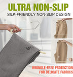 Spring Fever Open Ended Non Slip Sponge Padded Pants Hangers - Image 5