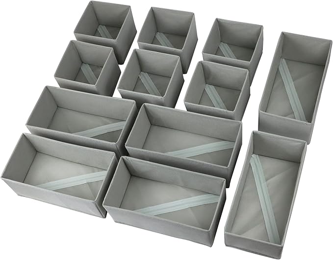 Drawer Organizer Clothes, Foldable Fabric Dresser Organizer Closet Organizers - Image 6