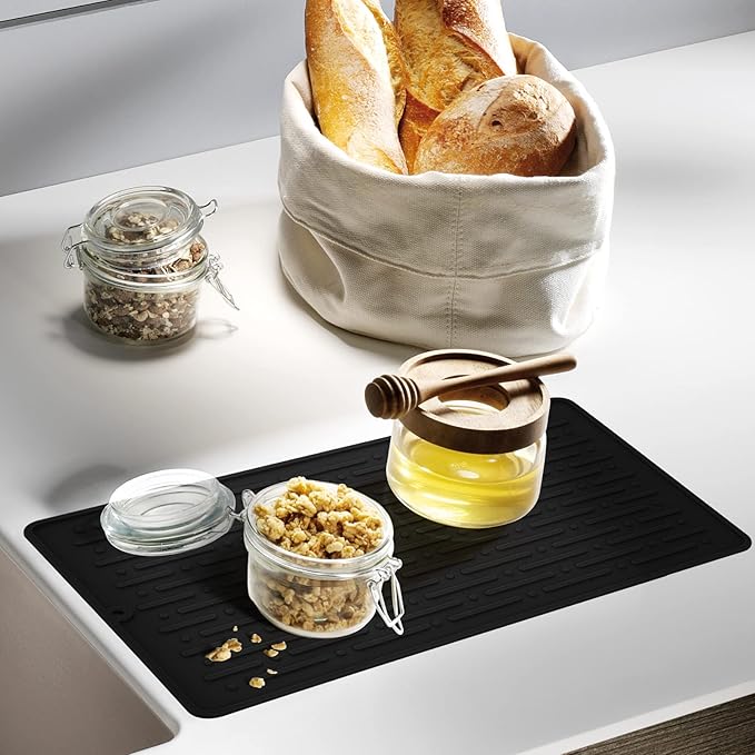 Dish Drying Mats, Heat-resistant Silicone Mat - Image 5