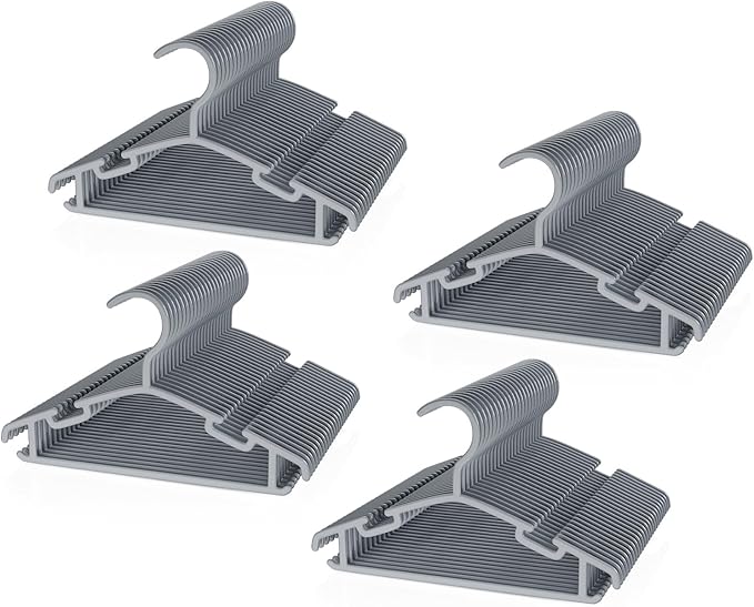 Kids Plastic Hangers, Baby Clothes Hangers by VILICK