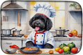 Caroline's Treasures DAC6309DDM Portuguese Water Dog The Chef Dish Drying Mat by CarolinesTreasures