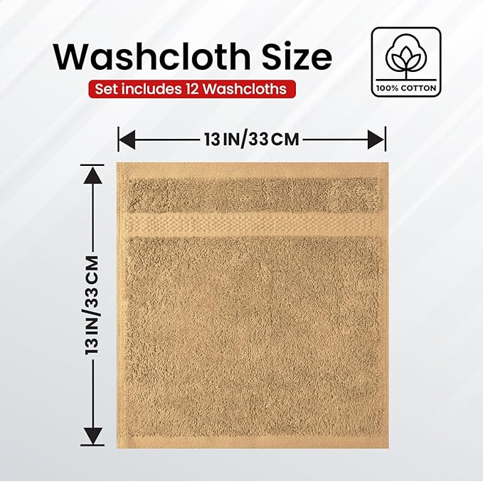 Infinitee Xclusives Luxury Wash Cloths - Image 3