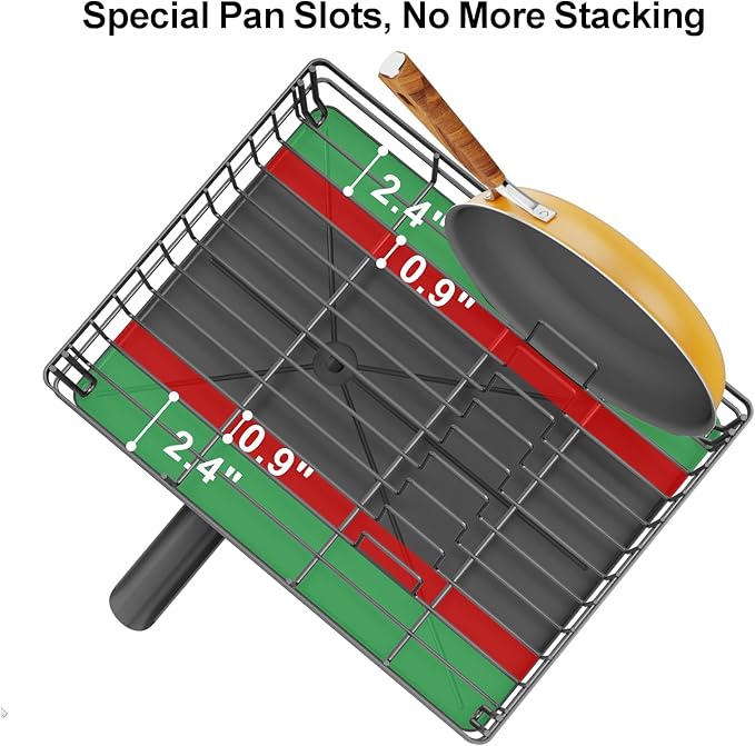 Swedecor Extendable Dish Drying Rack - Image 6