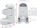 Perlin Electric Toothbrush Holder Wall Mounted No Drilling Self Adhesive - Image 6