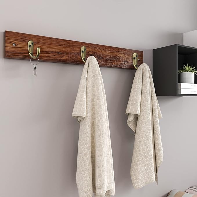 IBosins 50PCS Coat Hooks Wall Mounted Single Prong Robe Hook - Image 3