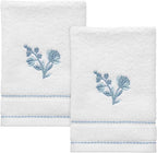 Izod - Fingertip Towels, Soft & Absorbent Cotton, Floral Bathroom Decor by IZOD