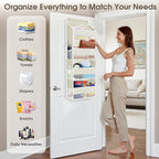 1 Pack Over The Door Organizer, Hanging Storage Organizer - Image 6