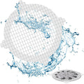 VIVIDLY 200 Pack Disposable Shower Drain Cover Hair Catcher Shower Drain Mesh by VIVIDLY