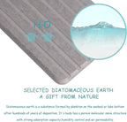 2 PCS Water Absorbent diatomite Coasters, 8.3" x 4" Water Absorbing Stone Tray - Image 3