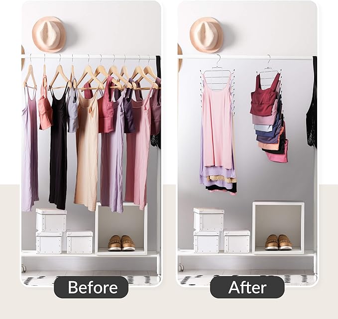 ZEDODIER 3 Pack Tank Top Hanger Space Saving, Bra Hangers - Image 7