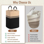 Laundry Basket Hamper, Blanket Storage, Dirty Clothes Hamper - Image 4