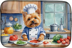 Caroline's Treasures DAC6292DDM Norwich Terrier The Chef Dish Drying Mat by CarolinesTreasures