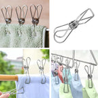 HOZEON 100 Pack 2 Inches Stainless Steel Clothespins, Metal Clothes Pins - Image 7
