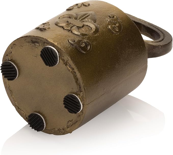 CRAFTSMAN ROAD Cast Iron Decorative Door Stop – Weighted Door Stop Heavy Door - Image 6
