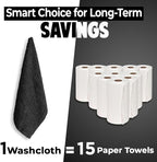 DAN RIVER 24 Pack Wash Cloths for Showering - Image 6