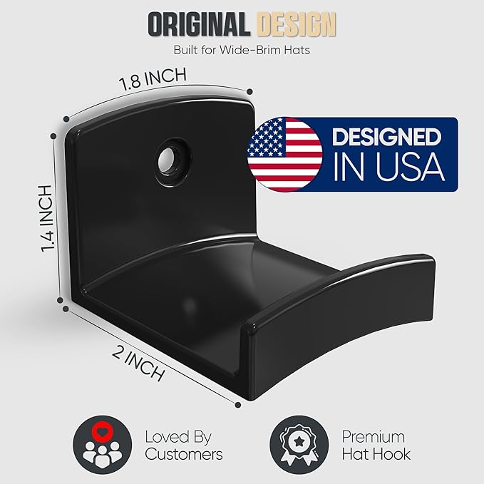 Modern JP Adhesive Hat Hooks for Wall - Image 5