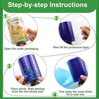 Lint Roller Pet Hair Value Pack of 250 Sheets, Extra Sticky Lint Remover - Image 4