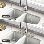 Coffee Time Vintage Espresso Machine Cupcakes Beans Kitchen Sink Splash Guard - Image 4