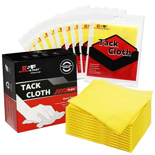 S&F STEAD & FAST Tack Cloth, Heavy Duty High Density 28×24 Mesh, Tack Cloths by SFSTEADFAST