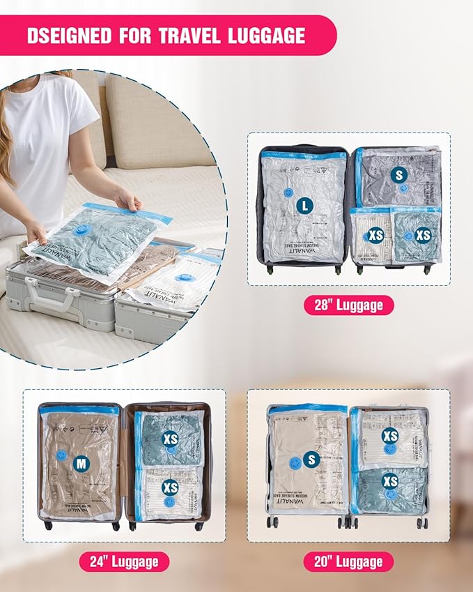 Travel Vacuum Storage Bags - Image 3