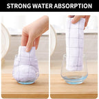 Homaxy 100% Cotton Terry Kitchen Dish Cloths, Ultra Soft and Absorbent Dish - Image 3
