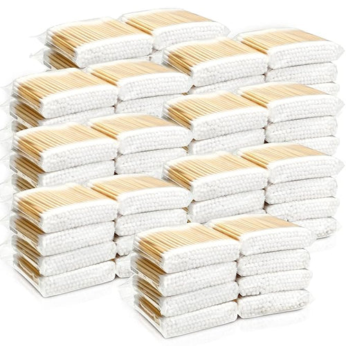 10000 Pcs Double Round Cotton Swabs by Dunzy