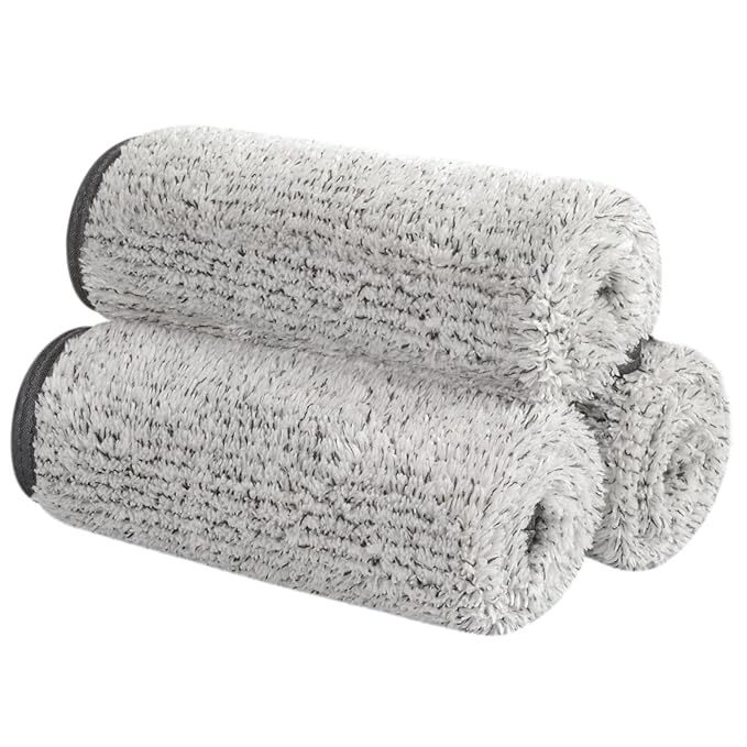 SUNLAND Microfiber Face Towels Reusable Makeup Remover Cloth Face Cloth Facial by SUNLAND