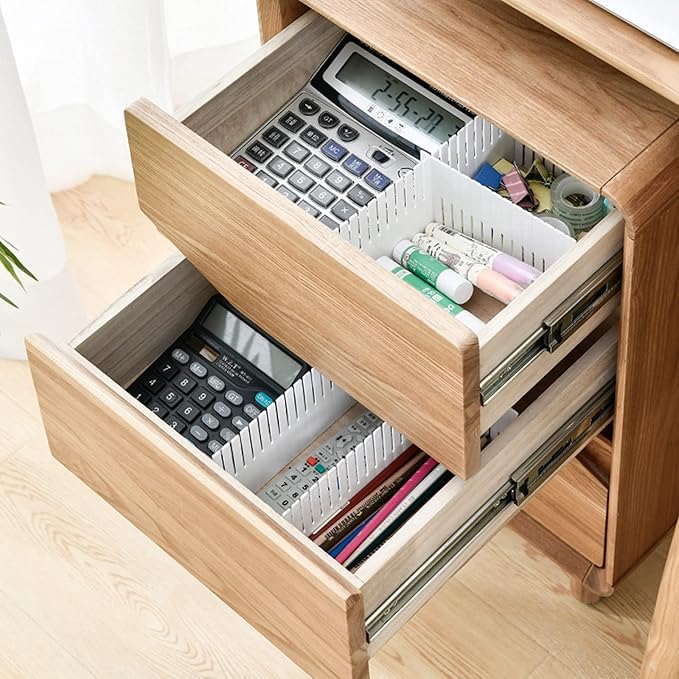 20PCS DIY Plastic Grid Drawer Dividers, Large Adjustable Drawer Storage - Image 6
