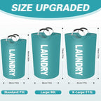 StorageRight 90L Large Laundry Basket, Laundry Hamper, Dirty Clothes Hamper - Image 2