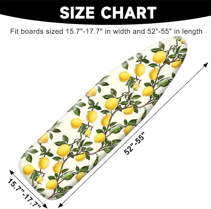 Quick Install Ironing Board Cover 17" x 55" Ironing Board Cover - Image 2