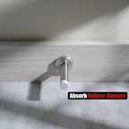 JQK Door Stopper, 304 Stainless Steel Thicken 1mm Sound Dampening Door Stop - Image 6