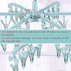 Foldable Drying Rack with 24 Clips - Image 5