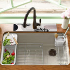 Sink Faucet Absorbing Mat, 2 Pack Drying Mat Around Faucet Sink Splash Guard - Image 7