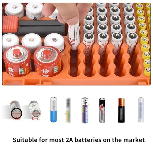 Battery Organizer Storage Case - Image 2