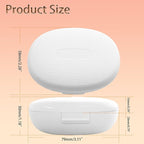 9 Pieces Hearing Aid Case Portable Storage Box - Image 2