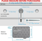2 Pieces Kitchen Sink Splash Guard 8.3" Mini Sink Faucet Mat Faucet Handle Drip - Image 4