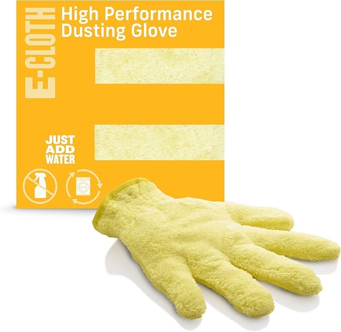 E-Cloth High Performance Dusting Glove, Premium Reusable Microfiber Dusters by E-Cloth