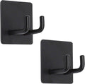 Adhesive Hooks, Bathroom Wall Towel Hooks, Stainless Steel Door Hangers by Yikla