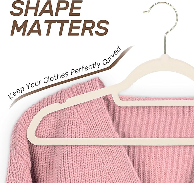 Premium Velvet Hangers 30 Pack - Image 5