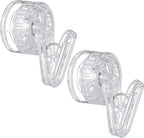 Geelin Dish Glove Clip with Suction Cup Easy Install Removable Transparent - Image 8