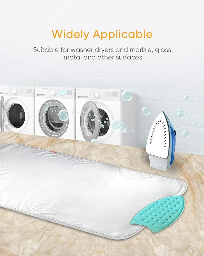 Upgraded Thick Ironing Mat, Travel Ironing Blanket Ironing Pad, Portable - Image 6