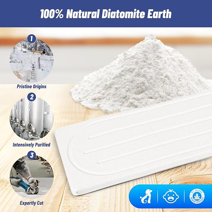 Faucet Mat for Kitchen Sink, Diatomite Stone Drying Mat & Sink Protector - Image 4