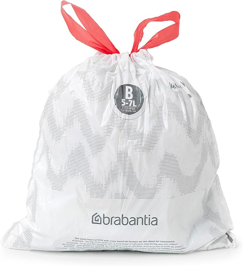 Brabantia PerfectFit Trash Bags Thick Plastic Trash Can Liners - Image 4
