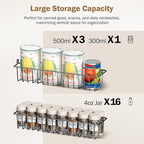 Delamu Over The Door Pantry Organizer, 5-Tier Pantry Door Organizers and Storage - Image 5