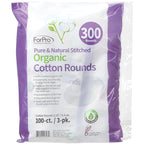 ForPro Pure & Natural Stitched Organic Cotton Rounds - Image 2