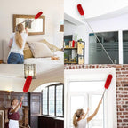 DELUX Microfiber Feather Duster Extendable Cobweb Duster - Image 5
